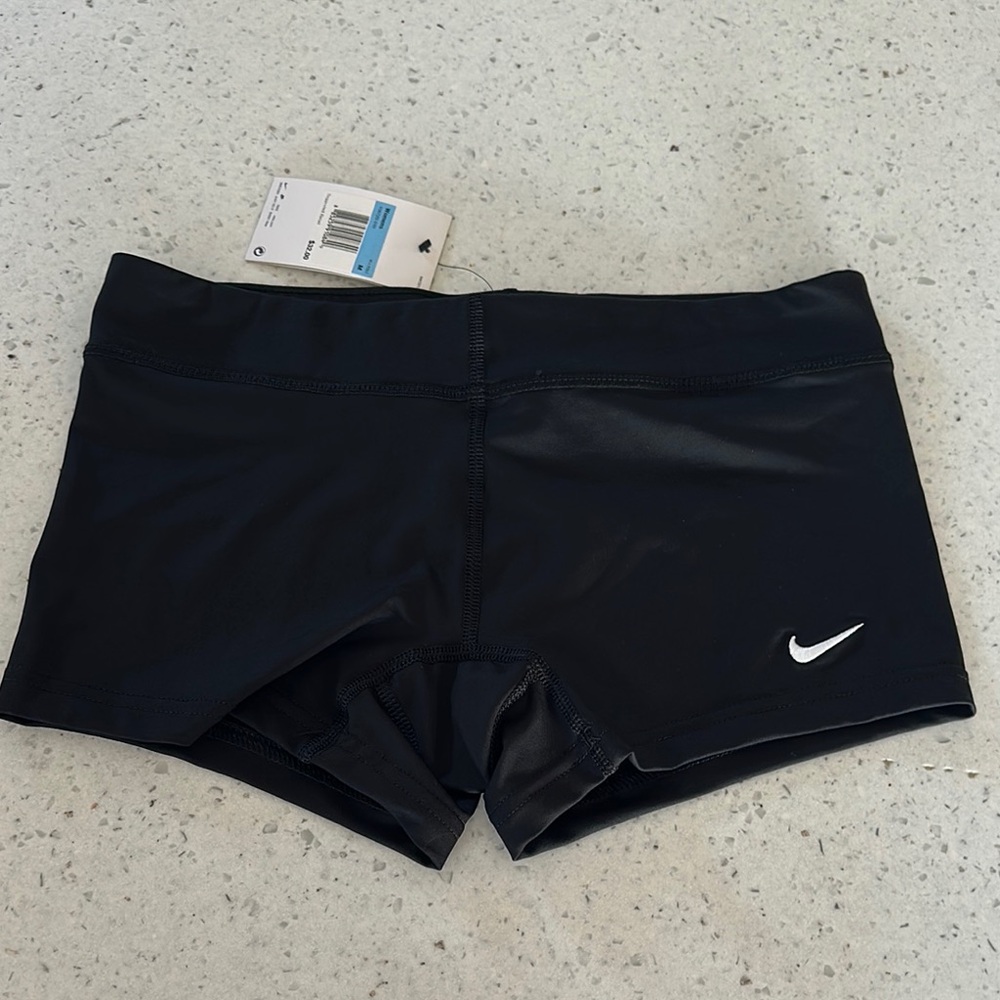 Women’s Nike Black Dri-Fir Athletic Shorts Sleek Design Volleyball Size M